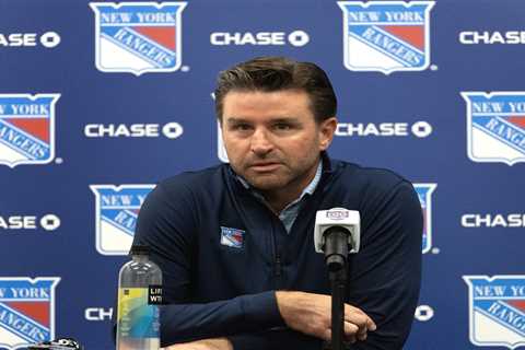 Chris Drury promises ‘retool’ for underwhelming Rangers in Letter 2.0 to fans