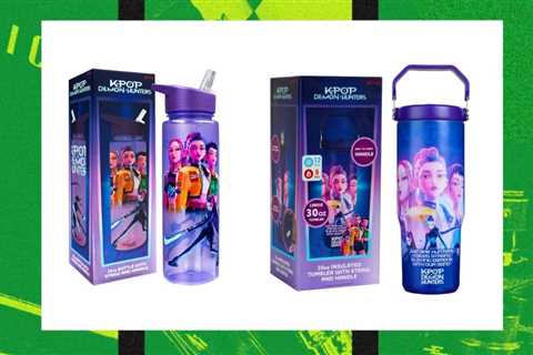 These Official ‘KPop Demon Hunters’ Water Bottles Help You Seal the Honmoon While Quenching..