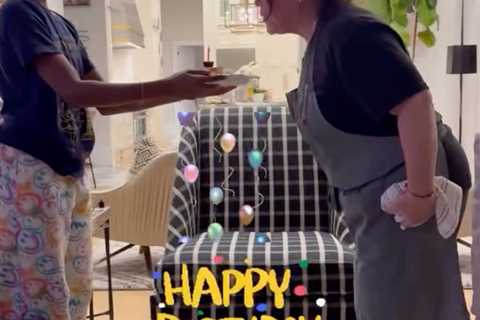 LeBron James holds adorable birthday celebration for private chef after noisy day