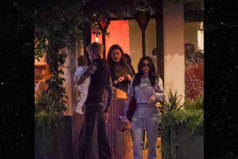 Machine Gun Kelly & Megan Fox Spotted on Family Dinner Date With Daughter Saga