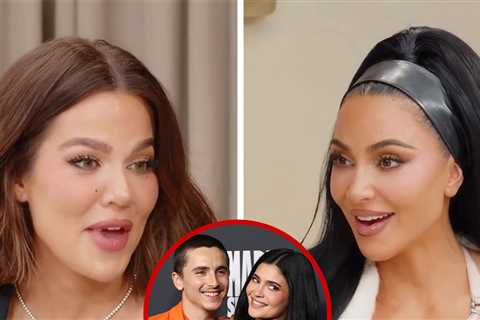 Kim and Khloé Kardashian Gush Over Kylie Jenner and Timothée Chalamet