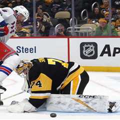 Another sluggish start sinks Rangers in loss to Penguins as season slips further away