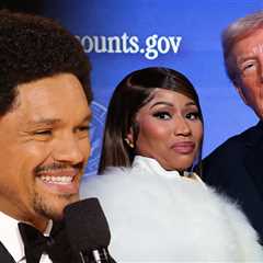 Trevor Noah Takes Dig At Nicki Minaj & Donald Trump During Grammy Awards