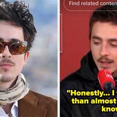 “I Know It’s Not Normal To Talk About Yourself Like This”: Timothée Chalamet Just Said He’s The..