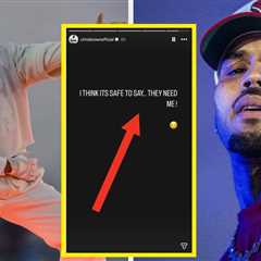 Chris Brown Reacted After Fans Accused Him Of Shading Bad Bunny's Super Bowl Performance