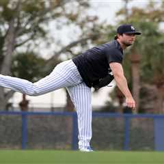 Yankees float encourging Gerrit Cole possibility as team enters spring training in good health
