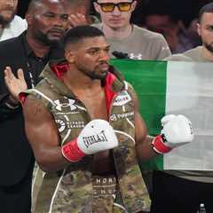 Anthony Joshua gets tattoo dedicated to friends killed in fatal car crash