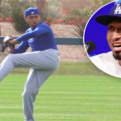 Edwin Diaz arrives at Dodgers spring training to solidify closer role in 2026