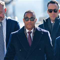 Don Lemon Smiles, Waves Outside Federal Court in Minnesota for Arraignment