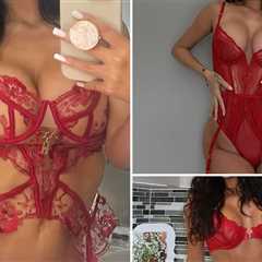 Red-Hot Lace for Valentine’s Day — Can You Guess the Sexy Ladies?!