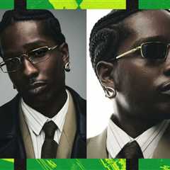 A$AP Rocky Flexes His Fashion Chops in Creating All-Metal Designs for Ray-Ban’s Latest Collection