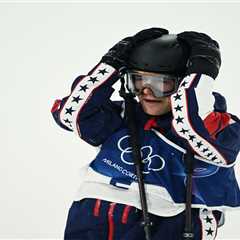Hunter Hess crashes out in freestyle halfpipe final after addressing Trump ‘loser’ label