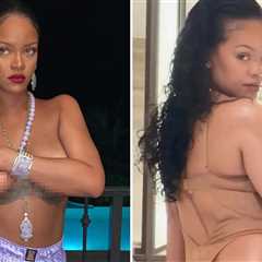 Rihanna's Hot Shots To Kick Off Her 38th Bday!