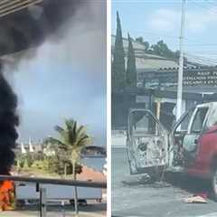 Scared American Tourists Stranded In Chaotic Mexico After Drug Kingpin's Assassination