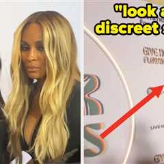 HANDLED IT LIKE F*CKING SECRET SERVICE: Ciara Is Going Viral For Smoothly Handling A Wardrobe..