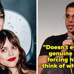 People Are Cringing At Mason Gooding's Trained Response About Melissa Barrera And Jenna Ortega's..