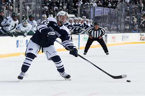 Top hockey prospect Gavin McKenna facing felony charge over alleged bar assault