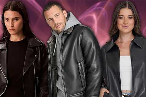 Faux Leather Jackets