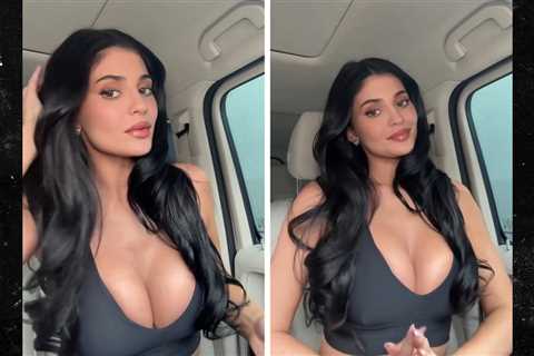 Kylie Jenner's Huge Boobs Steal Show During Makeup Tutorial Video