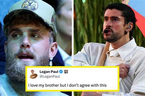 Jake Paul's Bad Bunny Super Bowl Take Was So Cringe, Even His Brother Called Him Out On It