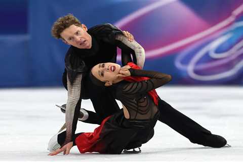 France gets gold over USA’s Madison Chock, Evan Bates in Olympics figure skating stunner