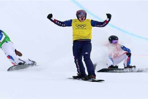 US snowboarder Nathan Pare disqualified over collision after first-place Olympics finish