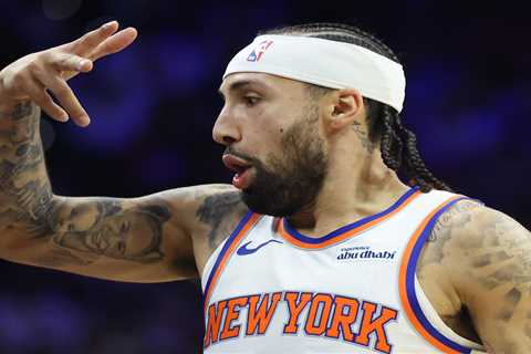 Knicks’ Jose Alvarado already filling much-needed enforcer role