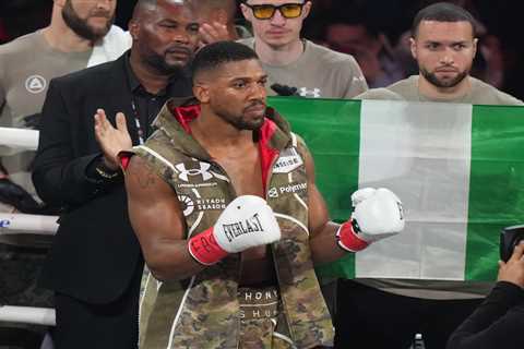 Anthony Joshua gets tattoo dedicated to friends killed in fatal car crash