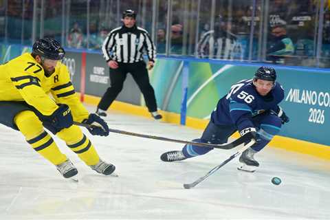 Sweden overpowered by Finland in alarming Olympics hockey loss