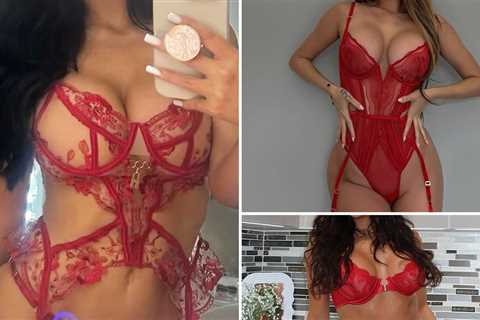 Red-Hot Lace for Valentine’s Day — Can You Guess the Sexy Ladies?!