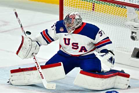 Connor Hellebuyck gives Team USA goalie edge in battle vs. Sweden