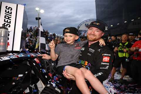 Tyler Reddick responds to viral Michael Jordan video with son after Daytona 500