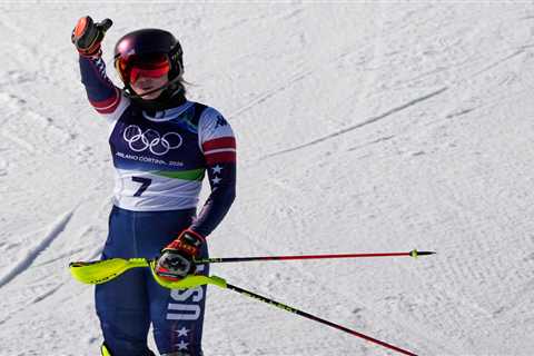 Behind the scenes of Mikaela Shiffrin’s exhausting Olympic celebration