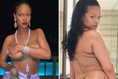 Rihanna's Hot Shots To Kick Off Her 38th Bday!