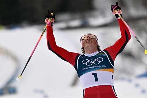 Norway skier Johannes Hoesflot Klaebo breaks 46-year Winter Games record with sixth gold medal