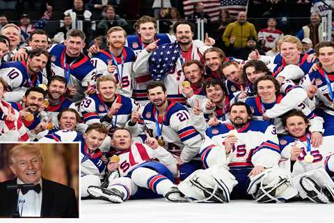 Trump invites gold-winning US men’s Olympic hockey team to State of the Union address, gushes over..