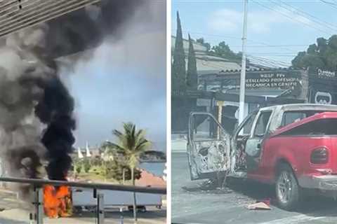 Scared American Tourists Stranded In Chaotic Mexico After Drug Kingpin's Assassination