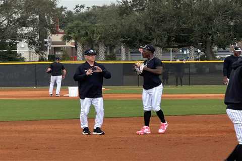 Yankees legend Bucky Dent passing knowledge to Jazz Chisholm in spring training
