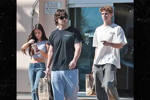 Britney Spears' Sons Sean Preston & Jayden James Seen Out on Grocery Run