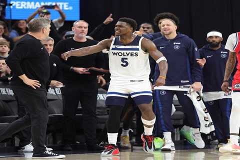 Anthony Edwards shockingly yelled at Timberwolves coach after clutch shot