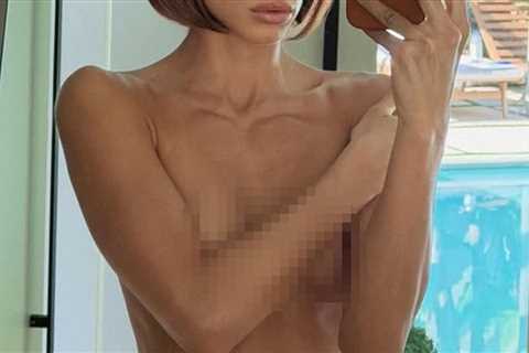 Guess The Topless Top Model In This NSFW Sexy Selfie!