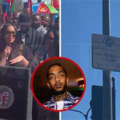 Lauren London's Emotional Tribute to Nipsey Hussle as LA Dedicates Intersection to Him