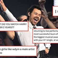 Harry Styles Performed At The BRIT Awards, And People Can't Stop Talking About It