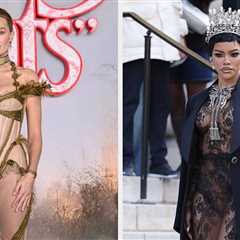 From Margot Robbie To Teyana Taylor, Here's All The Celebs Who Wore Sheer Or Naked Dresses In 2026..