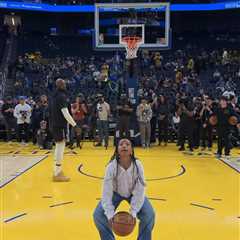 LeBron James’ daughter delivers first assist in Lakers’ win over Warriors: ‘She’s a good luck charm’