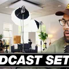Video Podcast Setup Tour – Mics, Lights & Cameras Explained