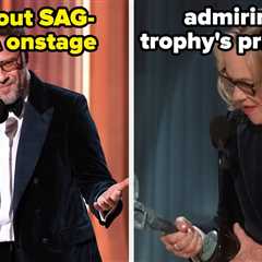 All The Awkward Moments From The 2026 Actor Awards