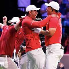 Tom Kim delivers Tiger Woods the TGL moment he’s been waiting for