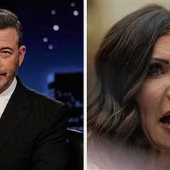 It Is NEVER An Upgrade: People Are Roasting Kristi Noem's Replacement After Jimmy Kimmel's..