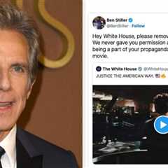 Ben Stiller Called Out The White House For Using “Tropic Thunder” In A Pro-War Video, And The..